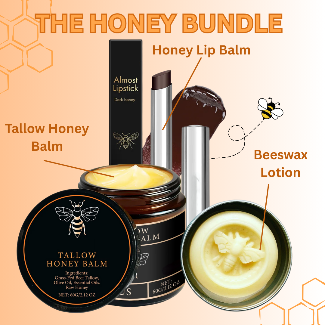 Beef Tallow Honey Balm
