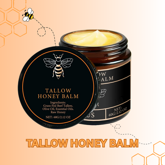 Beef Tallow Honey Balm